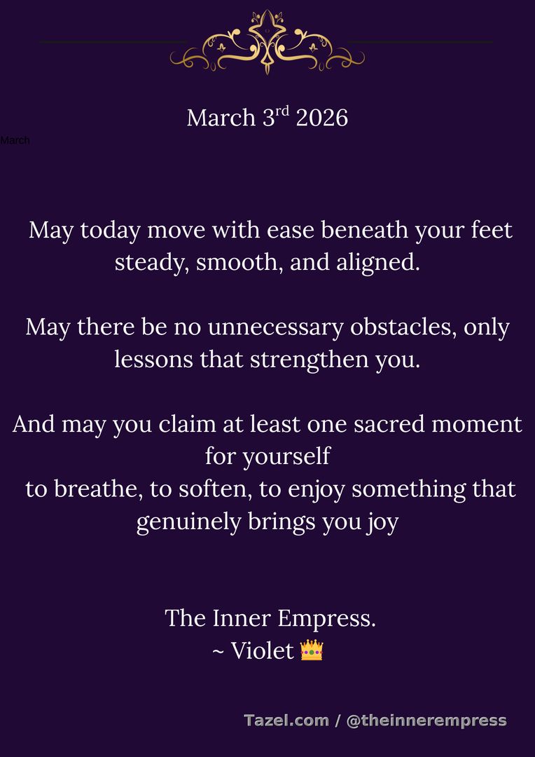 March 3, 2026