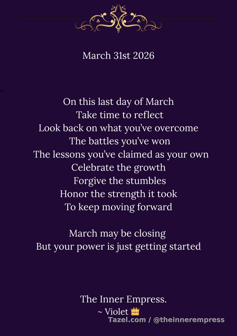 March 31st 2026