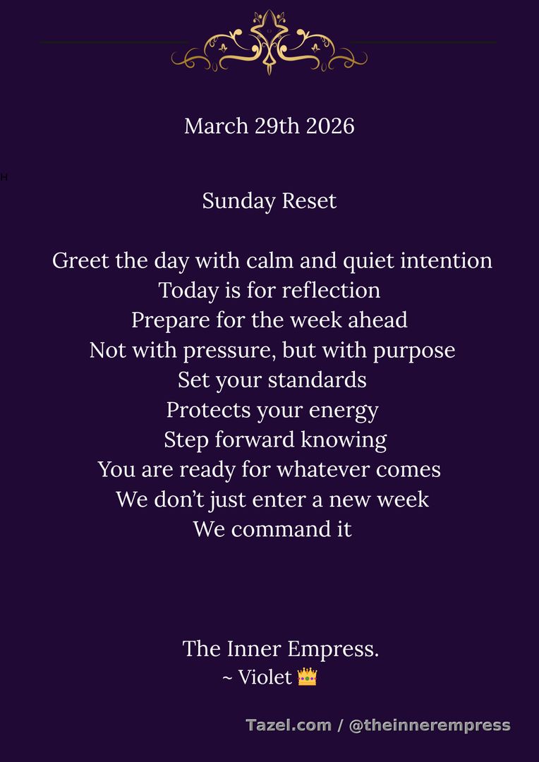 March 29th 2026