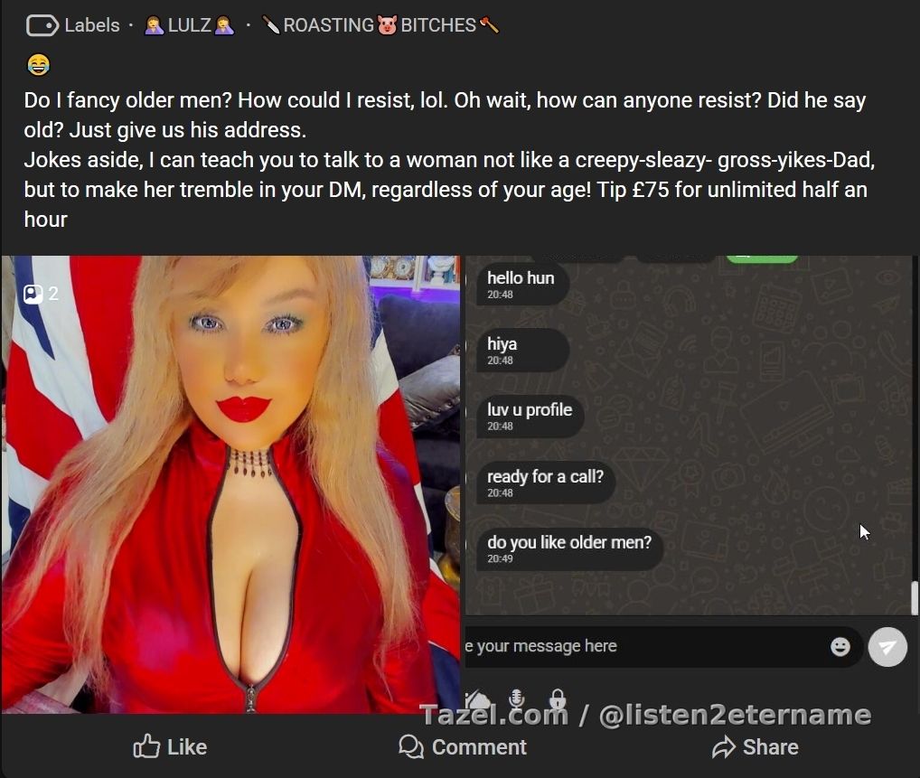 From a creep to a pussy-wetting silver fox
