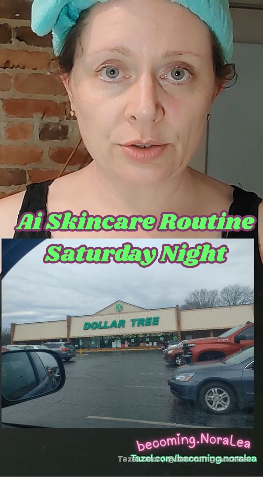 Saturday night! One night left and we are through one week on this Ai skincare routine journey. I'm planning on continuing the routine with a few adjustments (slow changes to which brands I use, as needed/as I run out) but will otherwise follow it for the next 3 weeks, at least and report back!

Look out for Sunday's skincare routine, which will be posted Monday, 2/23.