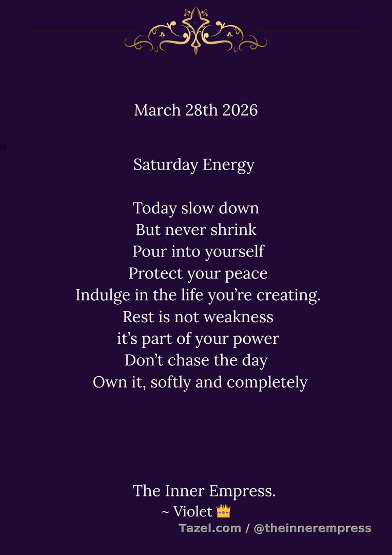March 28th 2026