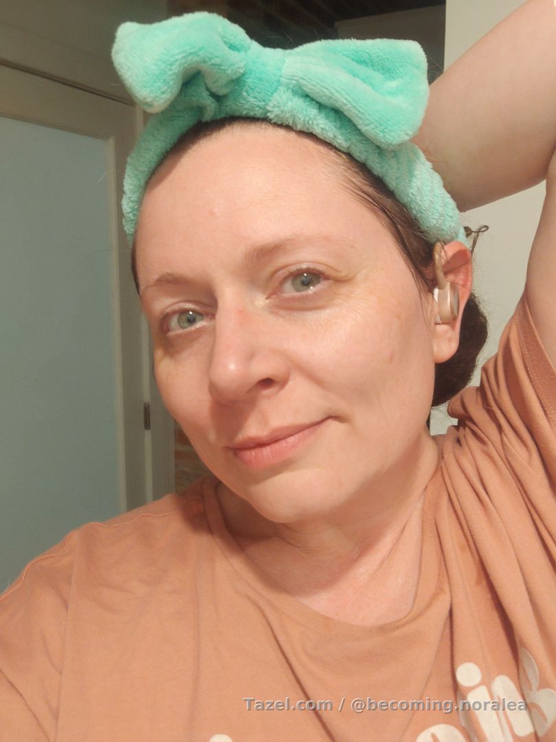 One thing I mean to say is I am new to a lot of this beauty stuff. I'm in my 40's, but spent most of my years doing little more than face wash, occasional exfoliating (mostly with St. Ives Apricot scrub) and in time, I added a day lotion with SPF and night cream.

Watch the vid to see all that I do. It's sped up 2x, so it only takes 5 min to get through my routine!

My new night routine includes:
1. NEW to me today: the Calming nightime facial cleanser with lavender, melatonin - by Global beauty care (jury is out)
2. NEW to me today: Global beauty care - Rice toner, milky toner (jury is out)
3. Global beauty vitamin serum - I love the way it feels - smoothing any serum on my face feels good. My face looks way better without makeup than before, so I think some of this routine is doing it!
4. Spacentials hyaluronic acid dew serum - This makes my face so soft!
5. b pure vitamin c under eye roller - not very convinced this is doing anything other than making me feel I'm giving my under eyes a hug.
6. Dermasil night cream - this stuff is fantastic. I've been using it for a few months now. It's super thick and creamy. A little goes a long way. Faint scent of roses and cleanness. I love it. It goes well under foundation, as well.