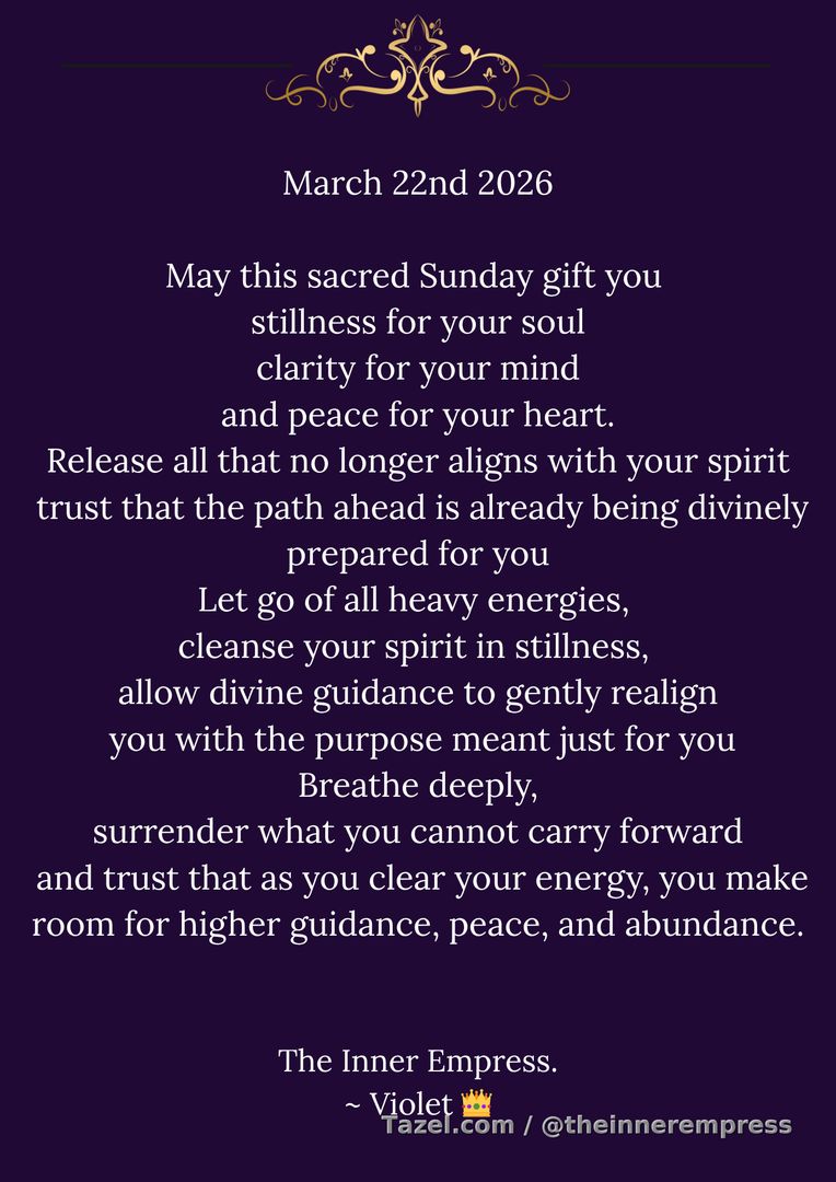 March 22nd 2026