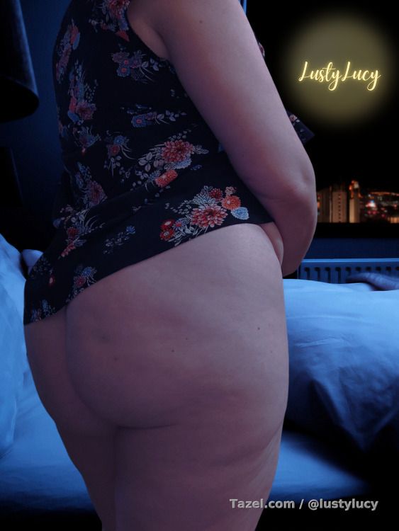 I want you to see these pics and be able to close your eyes, seeing perfectly in your mind: me in front of you, opening my sexy dress. Revealing my lace panties, my round ass in your face as I dance for you. You pull back the covers. I climb in and touch myself while you play with my dangling breasts.

Now let me lay back, spread my legs for you and pull my white panties to the side. Opening up for you... 💋
