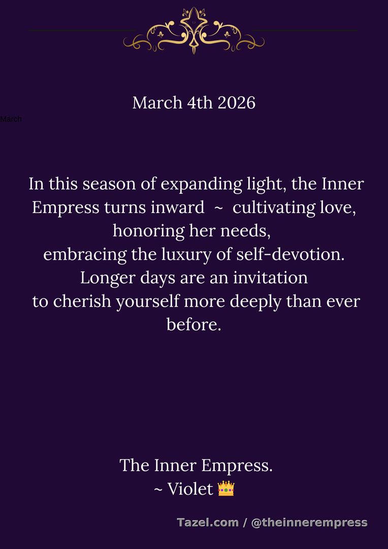 March 4th, 2026