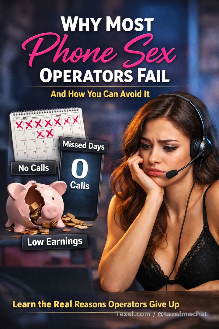 Why Most Phone Sex Operators Fail

Read at https://tazelmechat.com/why-most-phone-sex-operators-fail/ 