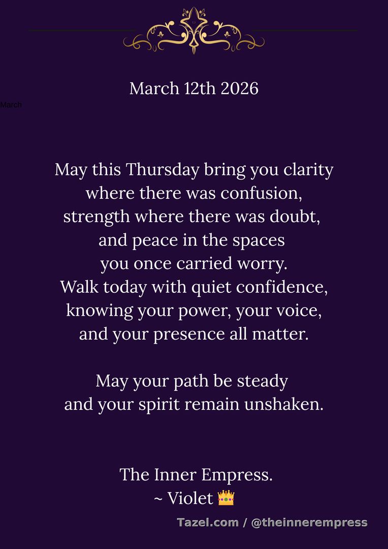 March 12th 2026