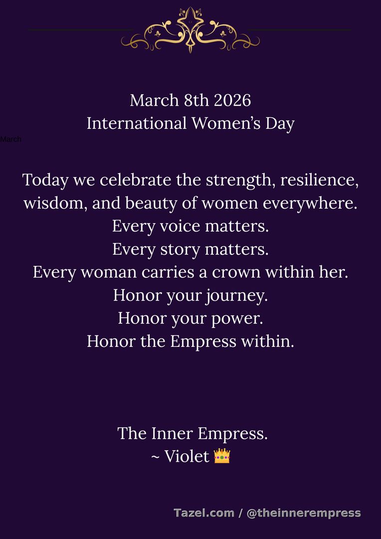 March 8th 2026