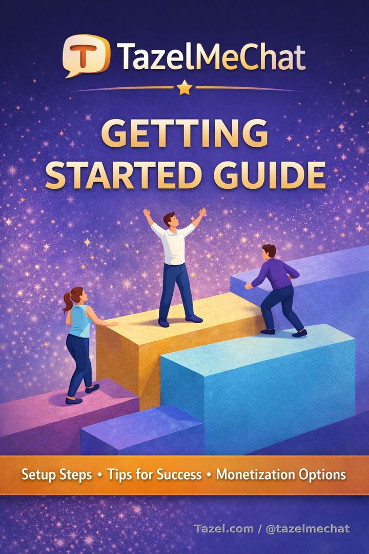 Getting Started Guide

This extensive start-up guide is at https://tazelmechat.com/getting-started-guide/