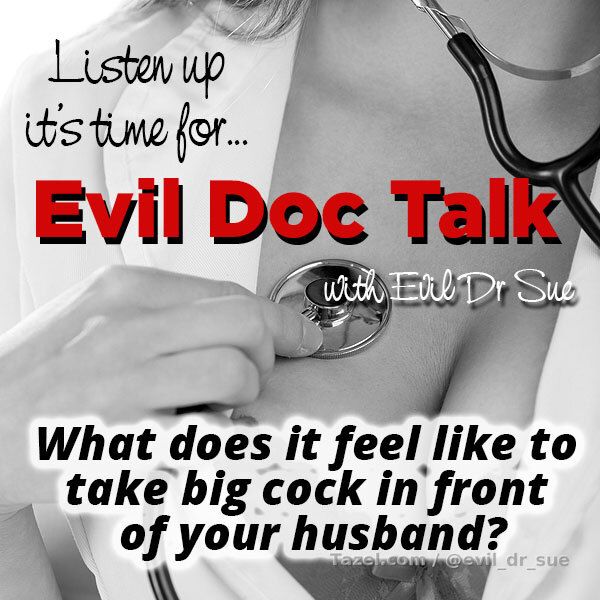 Evil Doc Talk - What Does it Feel Like to Take a Big Cock in Front of Your Husband?

In another of my fireside fetish chats I talk to you about just what a woman feels when she takes big cock in front of her husband by telling you a very sinful story.
So grab your socks wannabe cucks cause you'll need somewhere to spew with this one. Oh and did I mention, taking big BLACK cock in front of your husband?

Themes: BBC, cuckolding, cream pie, femme domme


Length: 15:41

Special/Vocal FX: none

Great. Hot. Very sexy voice, sexy story--you can tell she's a real cuckoldress. The way she says 