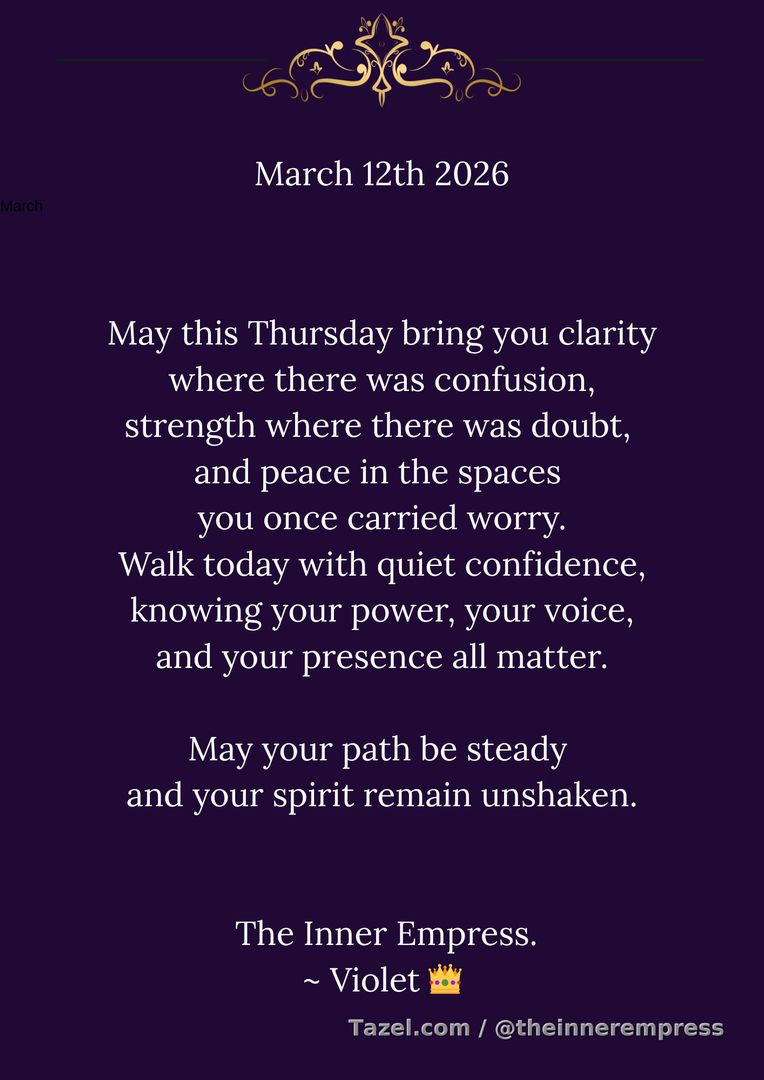 March 12th 2026
