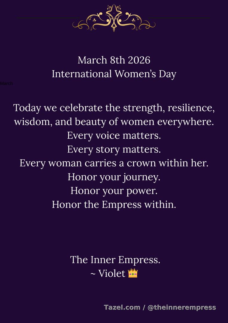 March 8th 2026