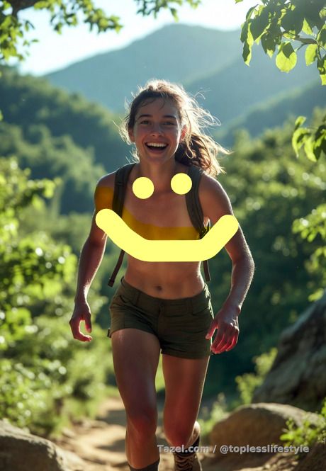 Jen hiking the Appalachian Trail
