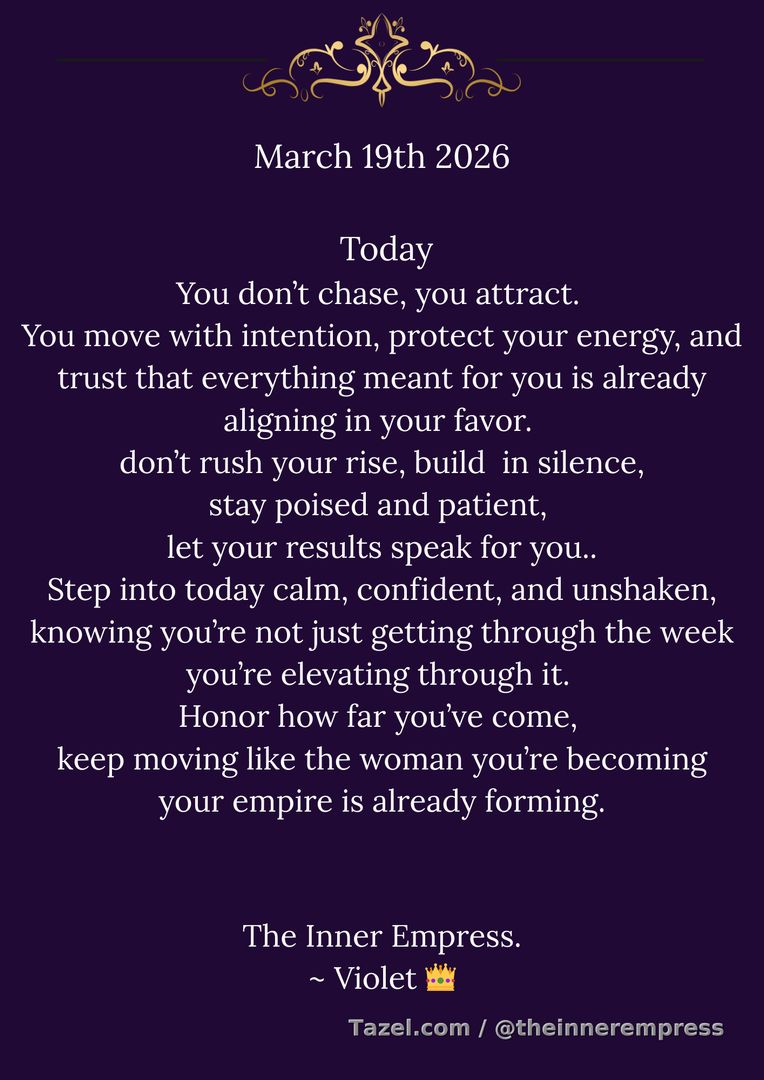 March 19th 2026