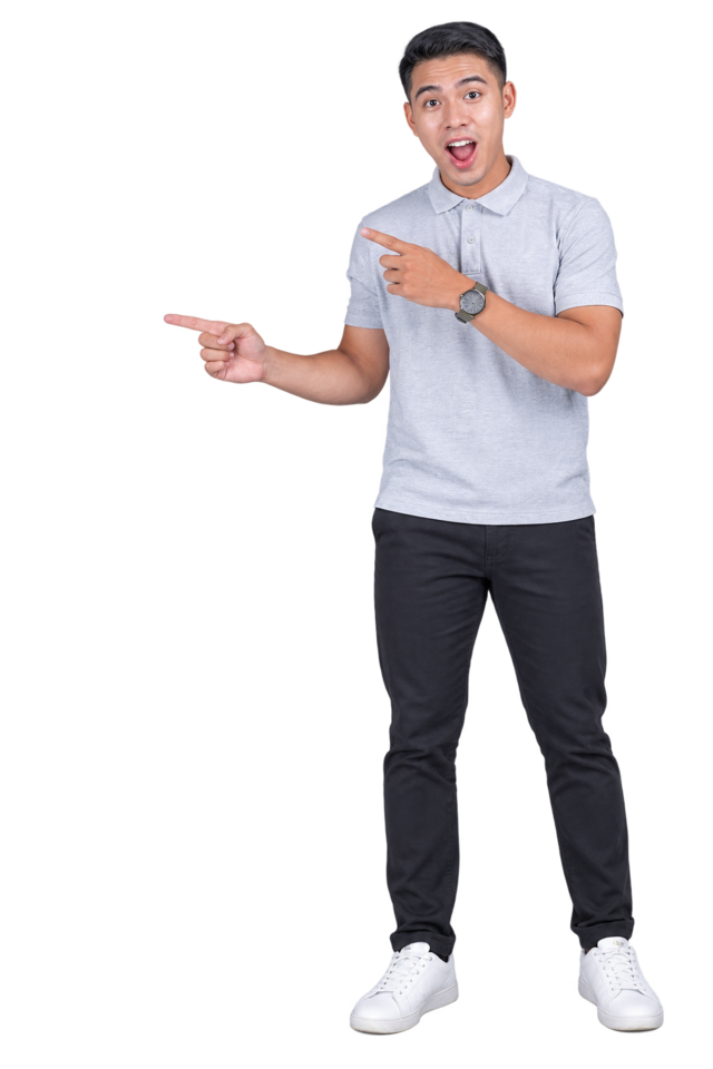 Enthusiastic Tazel member pointing toward featured content