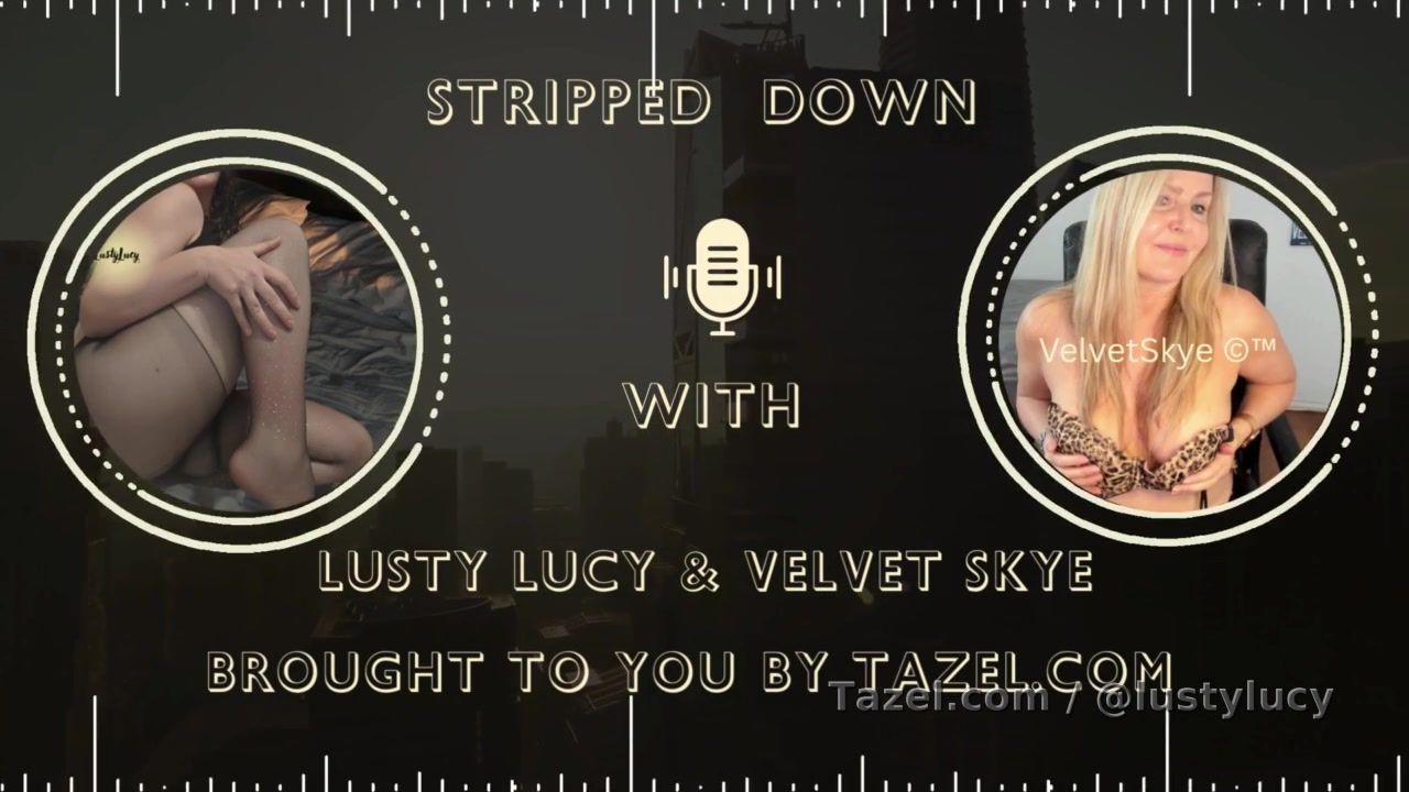 It was so much fun making this podcast with Velvet! You can view this on Velvet Skye's page along with so much more!

https://www.tazel.com/velvetskye