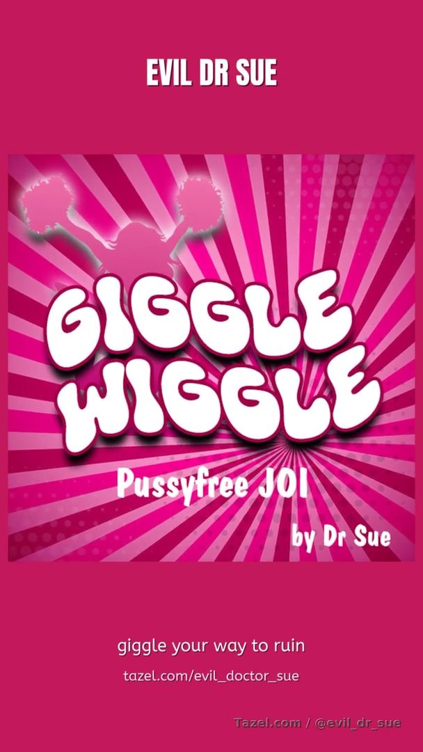 Giggle Wiggle

Ready to leave your manhood in the dust, literally? Join the 